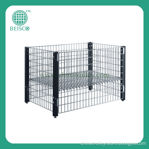 Stackable Wire Cage Finished with Powder Coated (JS-WMC05)